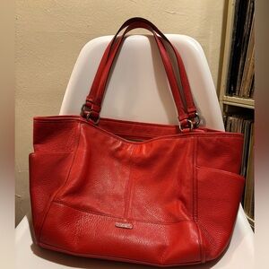 Coach Park Leather Carrie Tote Bag